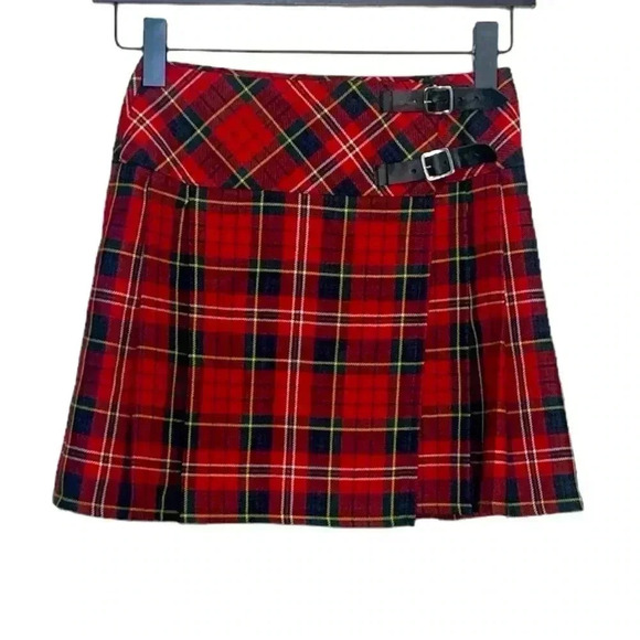 LOCHCARRON NWOT Tartan Billie Scottish Wrap Around Skirt Size 10 - Picture 3 of 10
